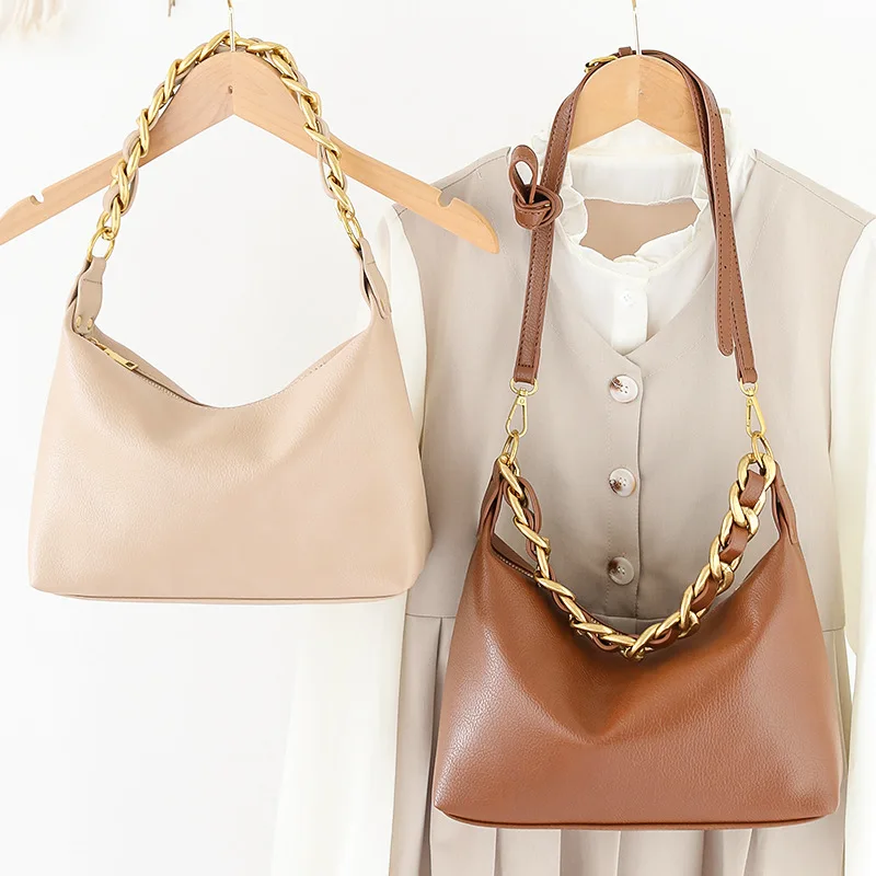 

MODITIN Pretty Women Bag Simple Fashion Chain Strap Shoulder Bag Soft Crossbody Bags сумка женская 2022 тренд