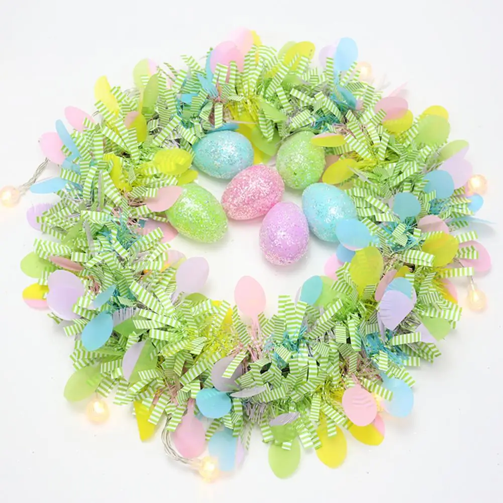 

Привлекательный Пасхальный венок, долговечная гирлянда, подвеска, износостойкий Пасхальный венок для творчества