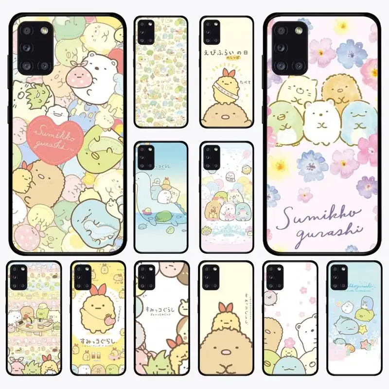 

Cartoon sumikko gurashi-S Phone Case for Samsung A51 01 50 71 21S 70 10 31 40 30 20E 11 A7 2018