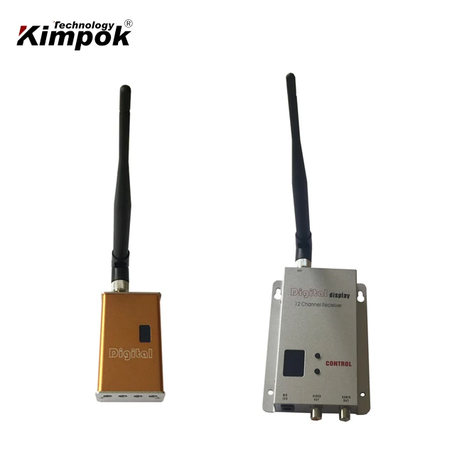 

Quality 1200Mhz Mini FPV Video Transmitter 7000mW Wireless AV Sender for Robot and Drones