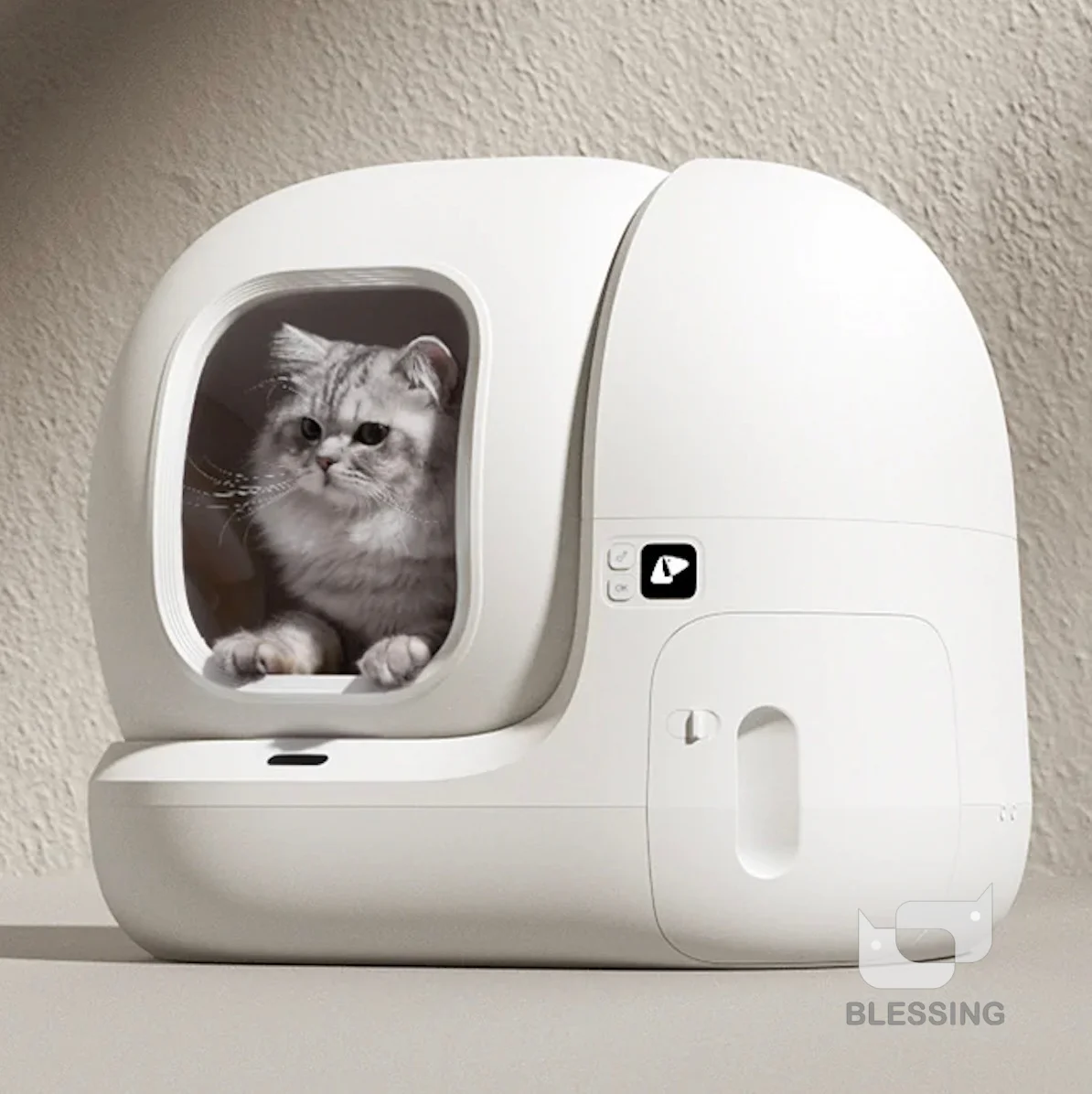 

MAX Smart Cat Potty International Version 100% Work With App Self-Cleaning Cat Potty Automatically