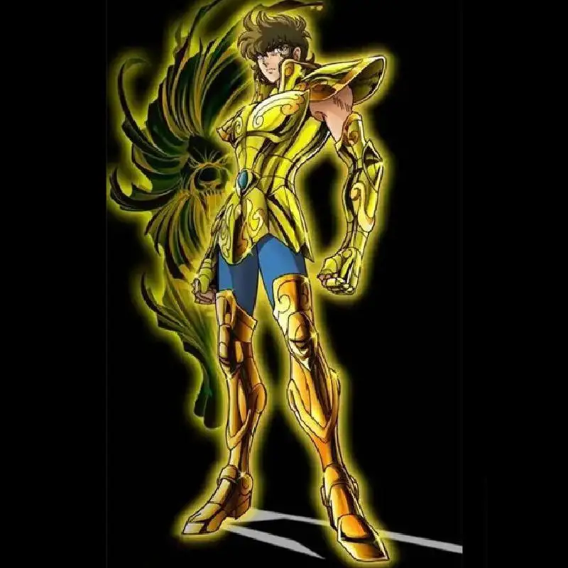 

New Anime Saint Seiya Action Figure Toys CS Model Myth Cloth EX Leo Aiolia with Phoenix Ikki Head Knights of Zodiac Gift for Boy