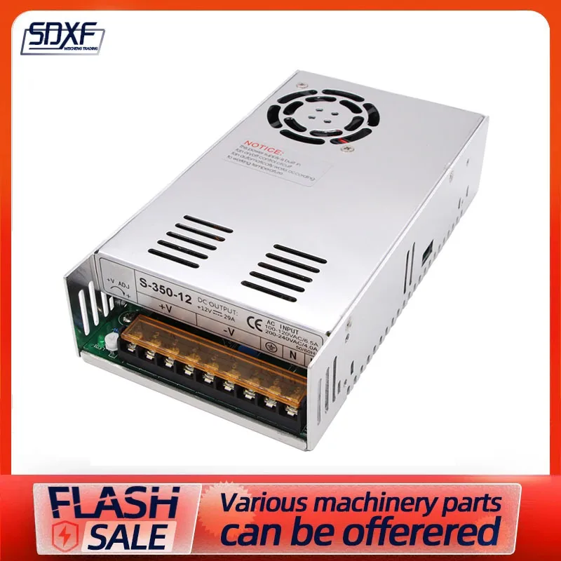 

350W 24V15A industrial 5V monitoring 12V transformer DC switching power supply box 48V