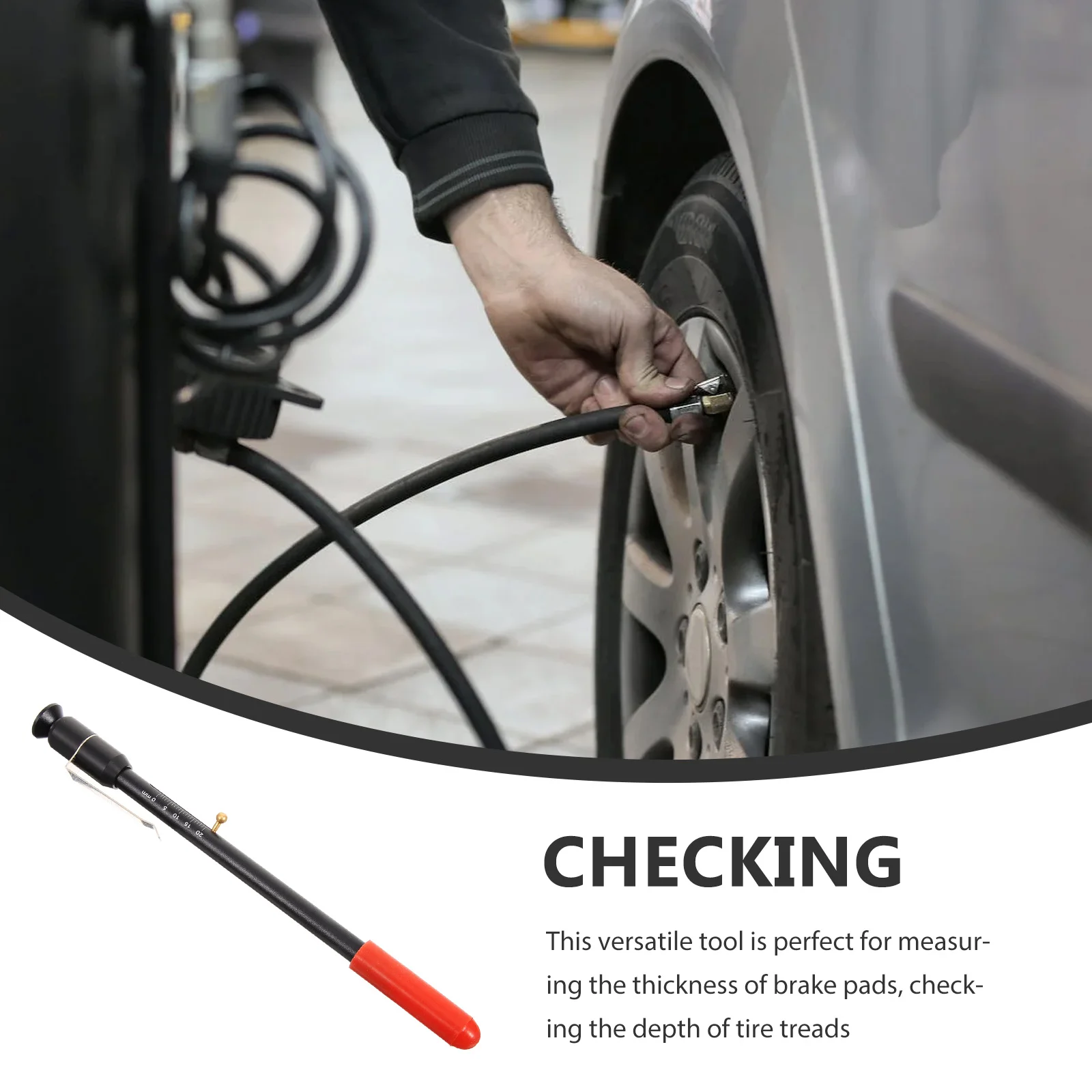 Автомобильные тормозные колодки ручка для тестирования весы толщиномер