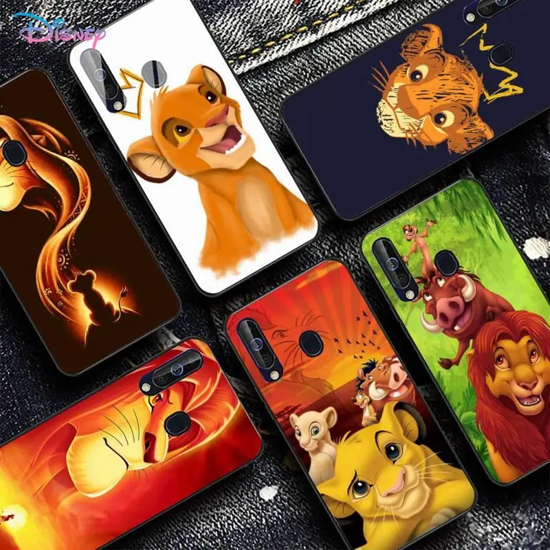 

Disney The lion King Simba Nala Phone Case for Samsung A51 01 50 71 21S 70 10 31 40 30 20E 11 A7 2018