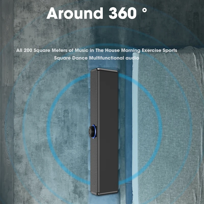 Звуковая панель 2022 4D Surround проводная и беспроводная Bluetooth 5 0 стерео сабвуфер
