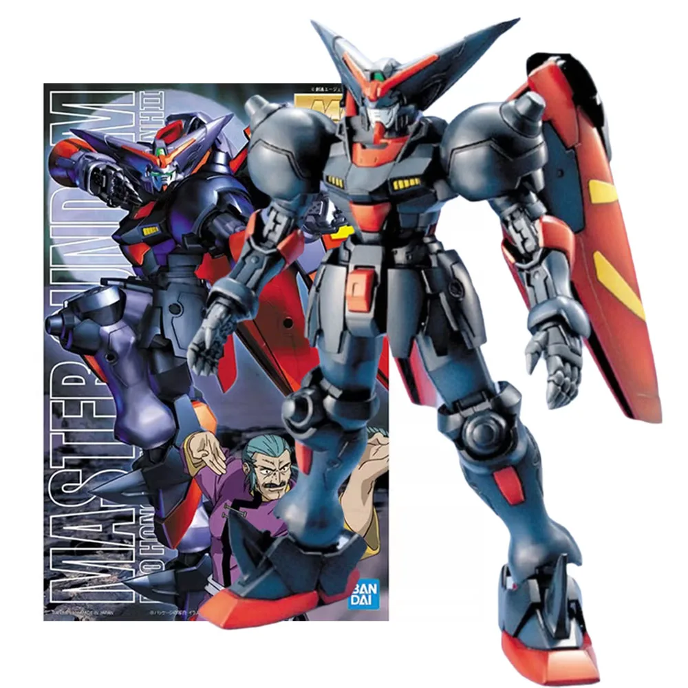 Оригинальная фигурка Bandai из игры Gundam набор моделей аниме фигурки MG 1/100 GF13-001NH Ⅱ