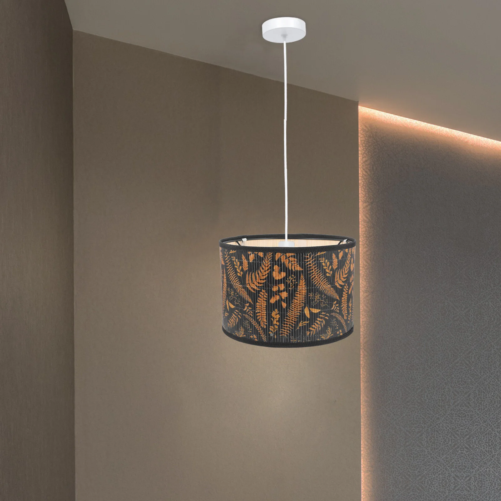 

Lighting Bamboo Lampshades Unique Table Floor Bedside Replacement Large Vintage