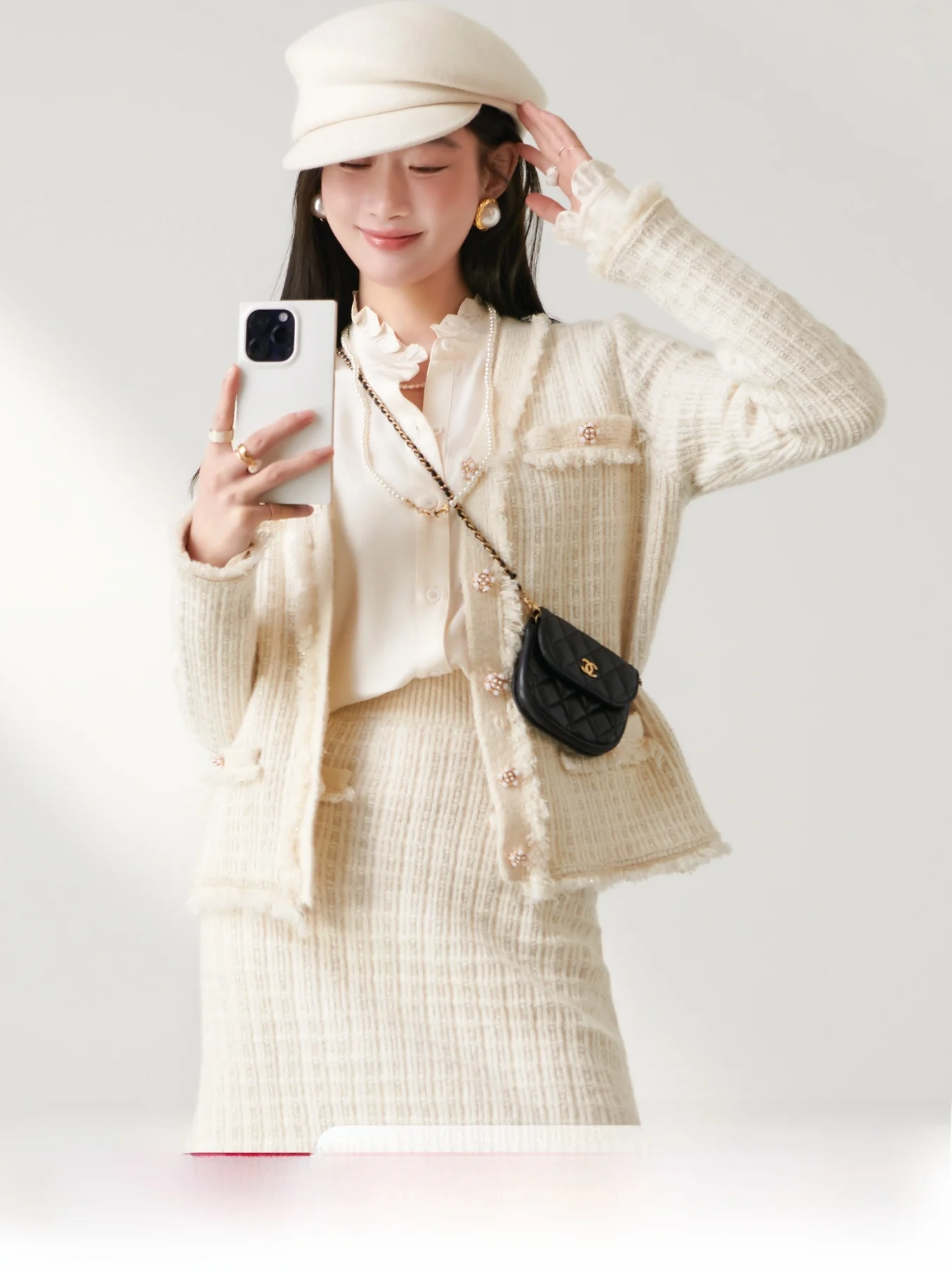 Pumpkin Valley [Roxi Fragrance 3.0] Ангорская овечья шерсть 2024 ранняя осень новый вязаный