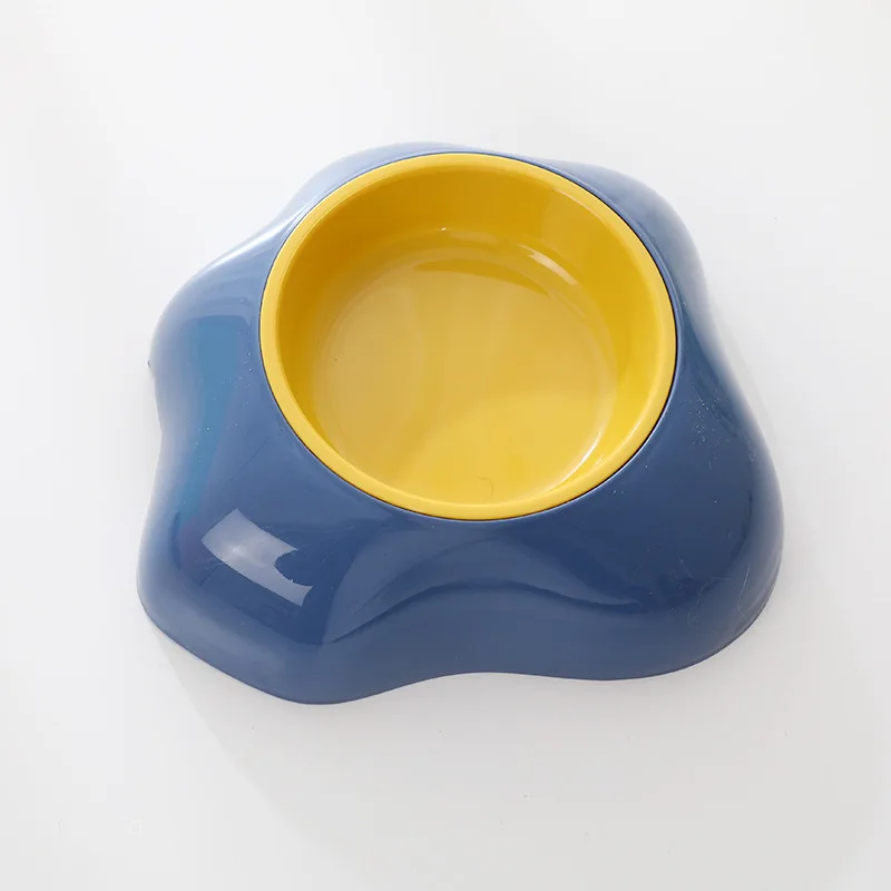 

Cross-border Wholesale Egg Yolk Pet Double Bowl Single Bowl Cat and Dog Drink Water Feeding Basin Cat Bowl Dog Bowl Pet Supplies