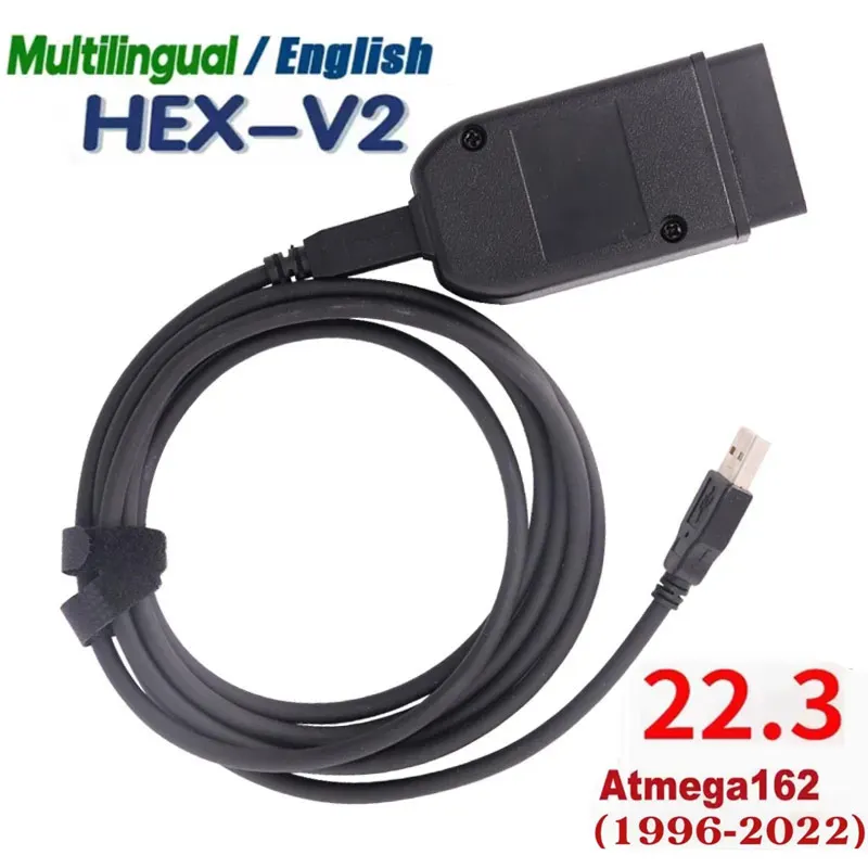 

NIEMOGH VCDS HEX VAG Com Obd2 Scanner HEX V2 21.9 Interface Electric Testers FOR VW for AUDI Skoda Seat ATMEGA162+16V8+FT232RQ
