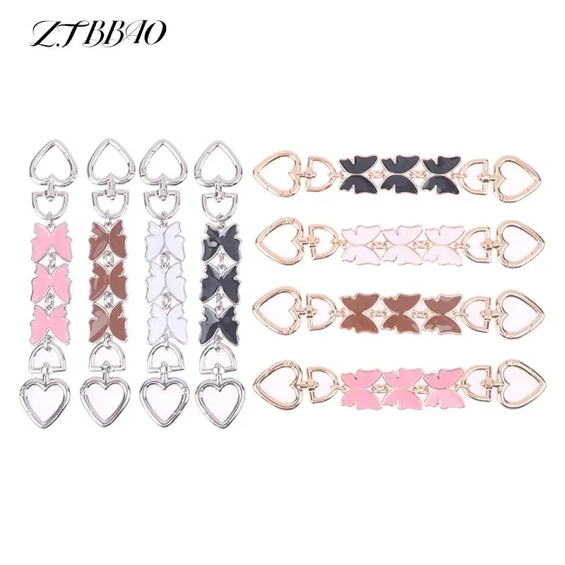 

1PCS Butterfly Shape Bag Extender Strap Replacement Hanging Chain For Bag Accessories Purse Clutch Handbag Extension Strap