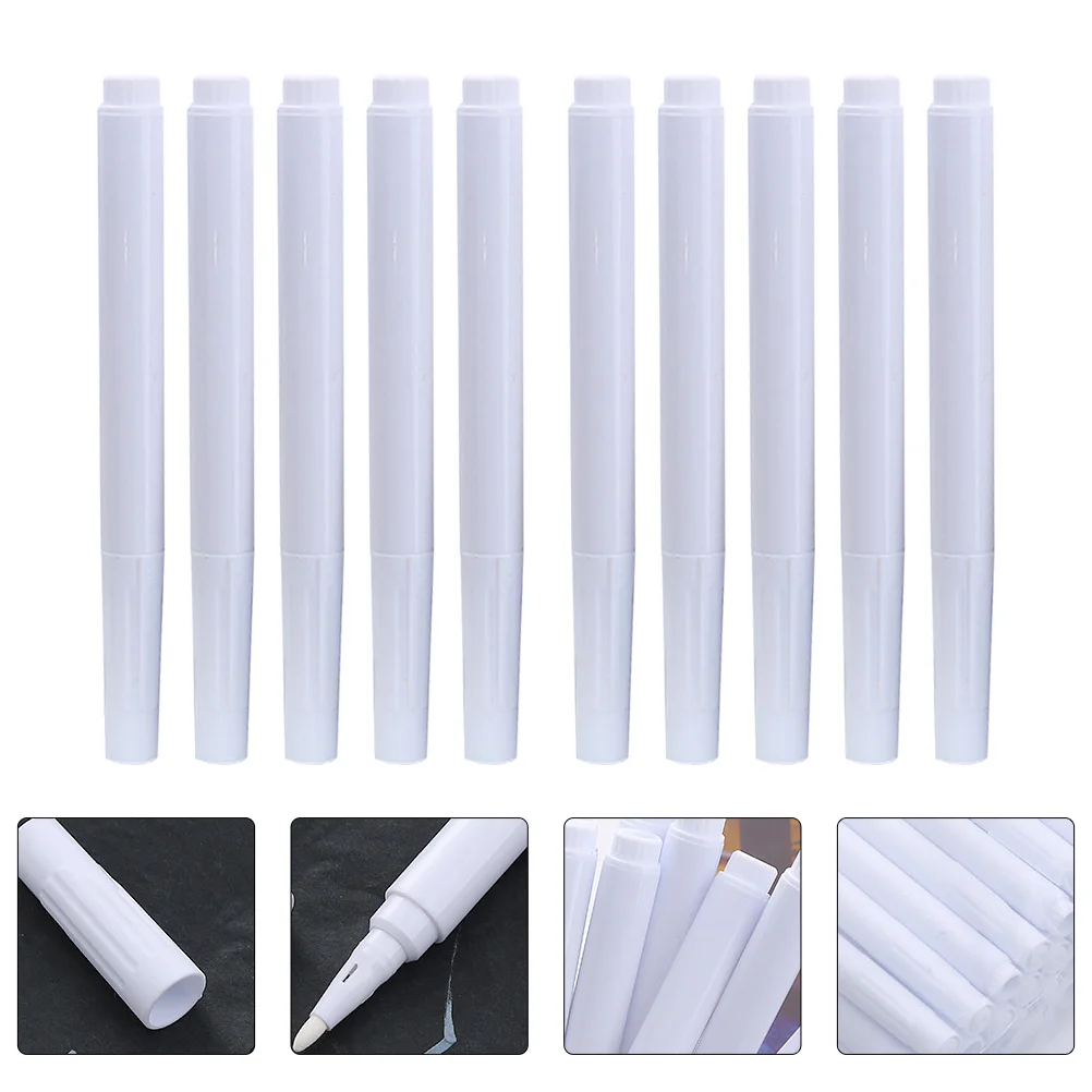 

20 Pcs Window Chalk Liquid Pen Erasable Markers Chalkboard Blackboard Pens White