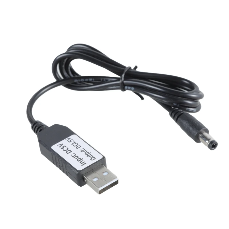 USB к 4 5 В AA LR6 Блоки питания Батарея Адаптер для светодиодных фонарей настольных