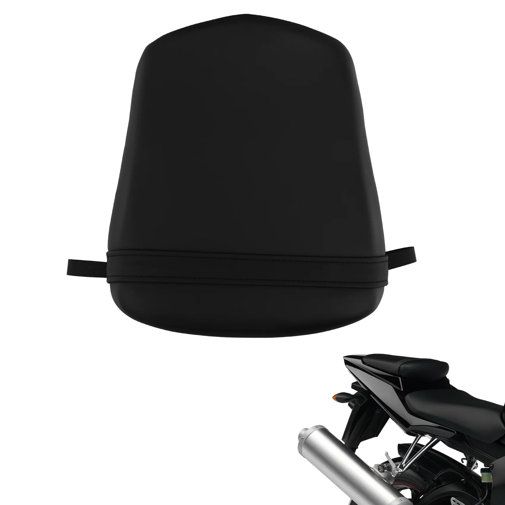 

мотоциклетное черное заднее пассажирское сиденье для Yamaha YZF R6S 2006 2007 2008 2009 YZF R6 2003 2004 2005