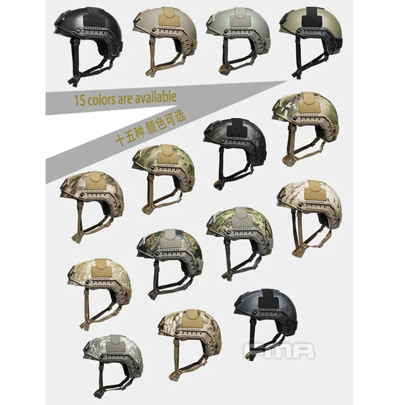 Outdoor Tactical Sports Weight Version Fast Series Helmet 8Mm Thick Riding Helmet Safety Helmet Protection Helmet TB1321
