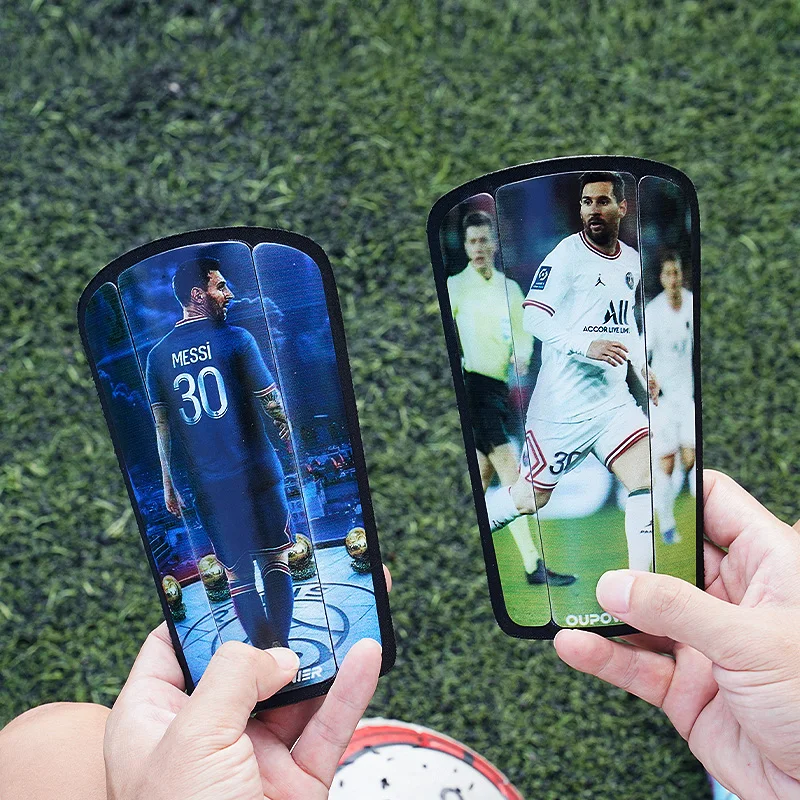 Защита голени Oupower-Carbon Fibre Soccer C3 Max индивидуальный логотип персонализированные