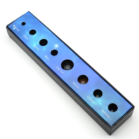 Набор 8 планет из натурального камня