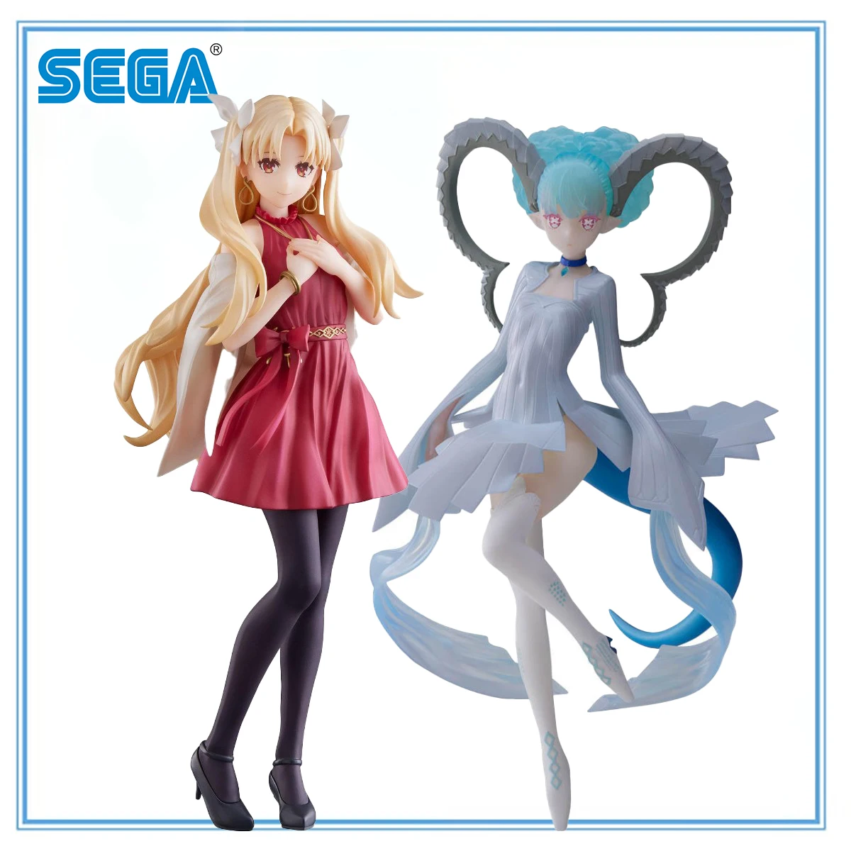Фото В наличии оригинальный Sega Fave предварительно окрашенный Luminasta Fate/Grand Order Arcade Ereshkigal Tiamat Garage Kit аниме фигурка FGO №1