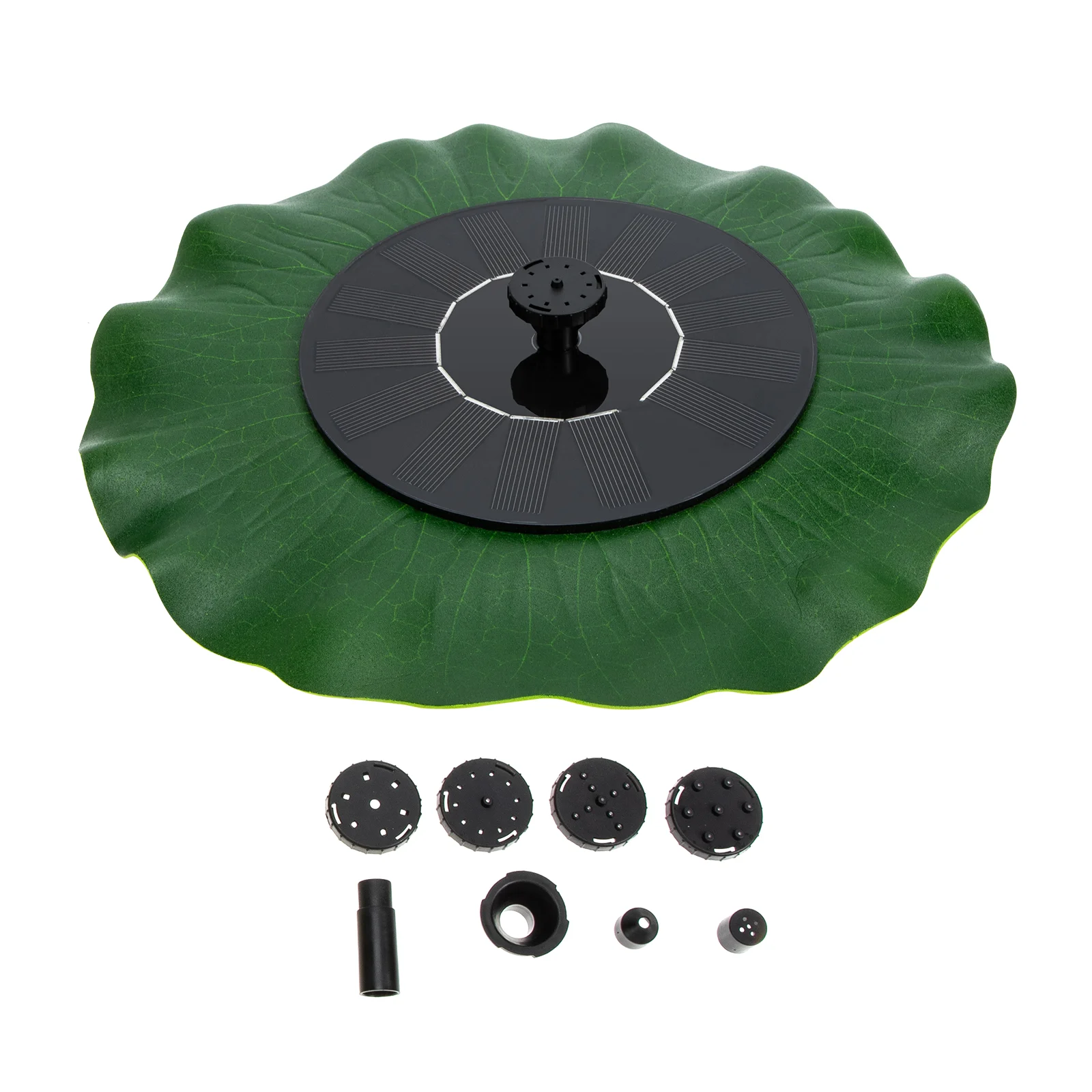 

Solar Fountain Pond Water Pump Lotus Sprayer Floating Garden Led Set Decorative Kit Decor Powered