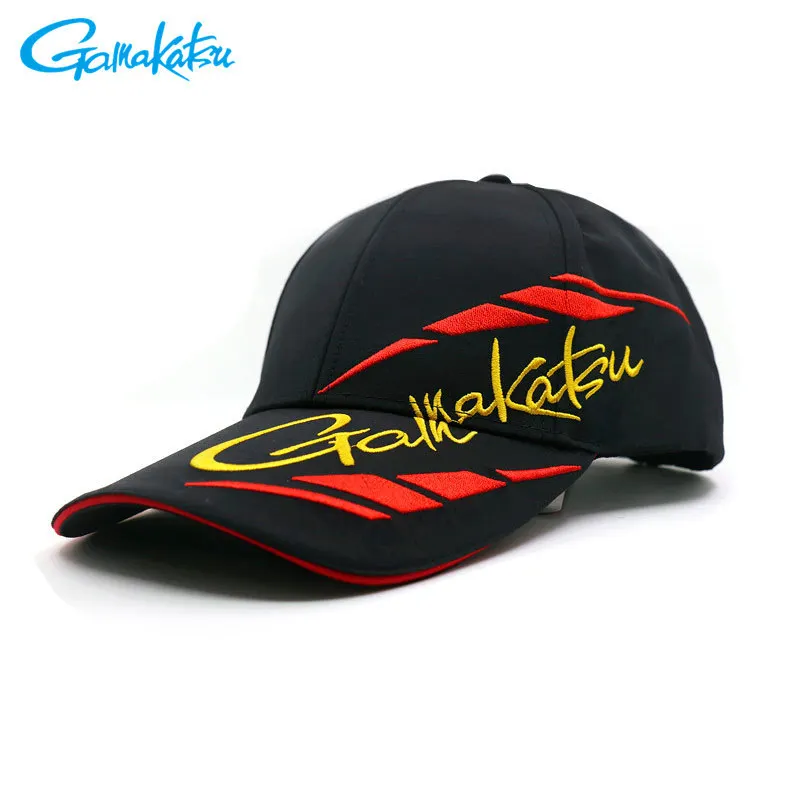 

Gamakatsu Men New Fishing Hat for Men Outdoor Sun Protection Sport Baseball Cap Adjustable Fishermen Hat Breathable Suns Cap