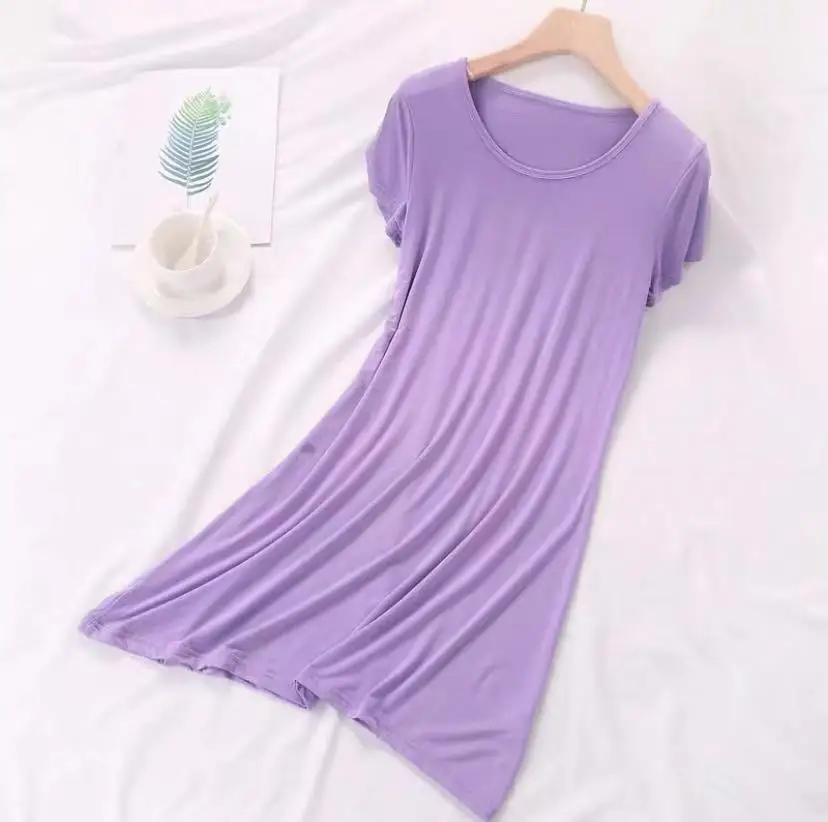 Длинная футболка из вискозы ночная рубашка пушистые ночные рубашки для пожилых