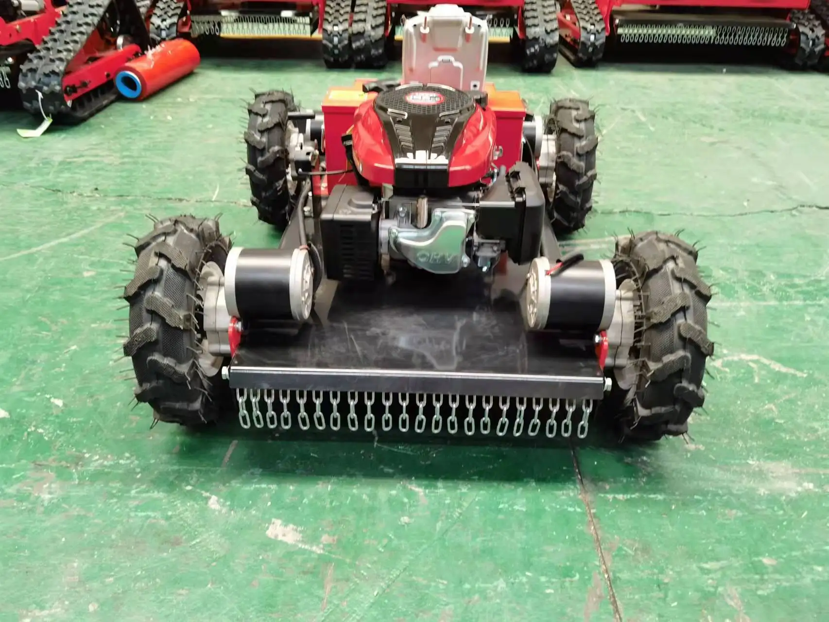 Фото Газонокосилка с дистанционным управлением HT550 с двигателем LONCIN 196CC №4