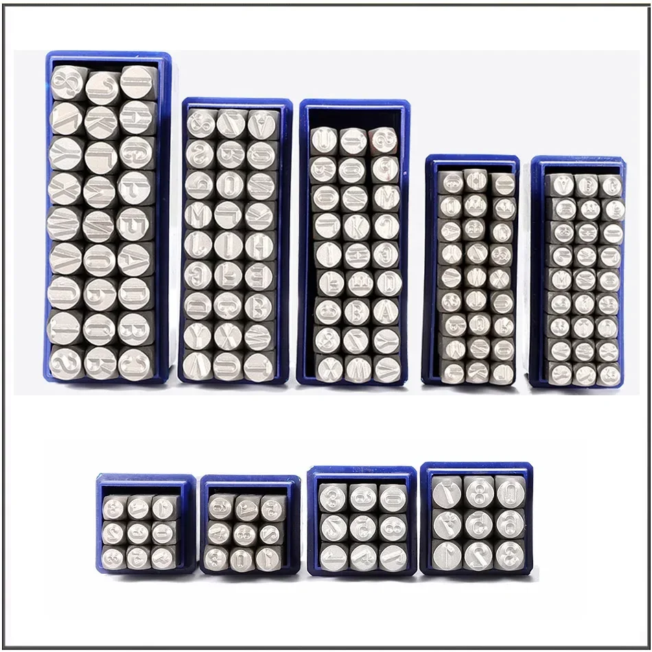 Цифровая форма 9 шт. в наборе символы для отверстий цифр 0-8 и зеркальных букв 27