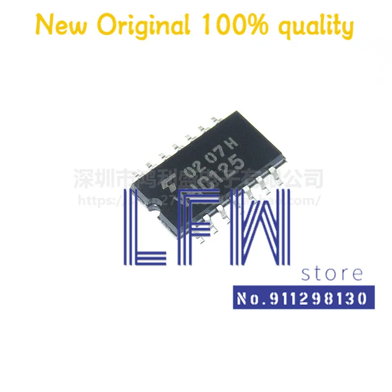 

20pcs/lot TC74VHC125F TC74VHC125 74VHC125 VHC125 SOP14 5.2MM Chipset 100% New&Original In Stock