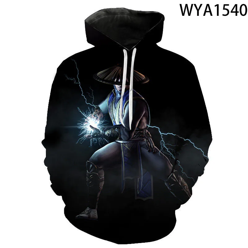

New Mortal Kombat 3D Printed Hoodies Men Women Children Sweatshirts Casual Long Sleeve Pullover Boy Girl Kids Streetwear Tops