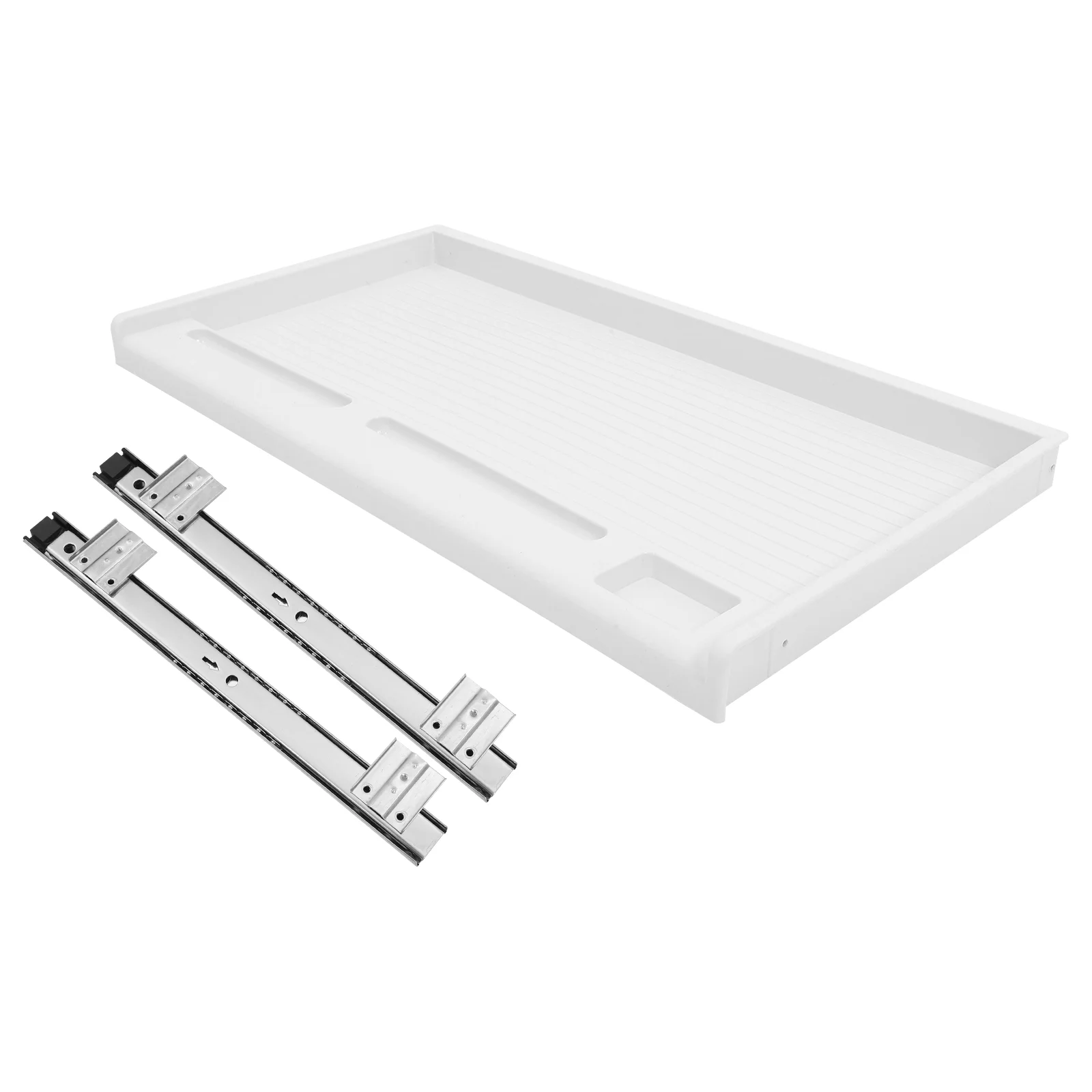 Keyboard Tray Desk Slide Out Sliding under Drawer Rack Stand Pp Pull Holder for