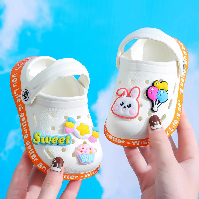 2022 Children's Slippers Boys And Girls Baby Soft Bottom Garden Shoes Summer Non-slip Light Comfortable Beach Shoes Kids Sandals