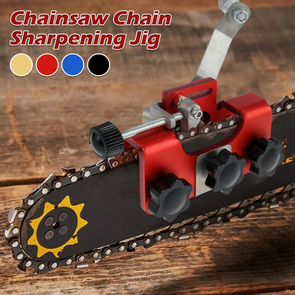 

Chainsaw Sharpener With Grinder Stones Chainsaw Chain Sharpening Jig Chain Saw Sharpen Tool For Most Chain Saws Electric Saws