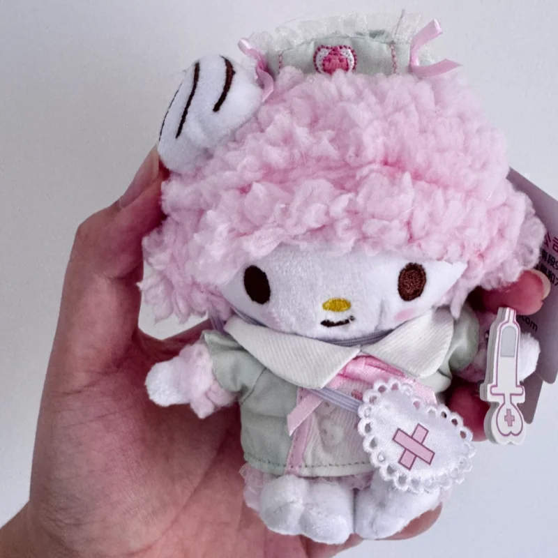 Плюшевая игрушка Sanrio My Sweet Piano в костюме медсестры, брелок, милая плюшевая кукла-ягненок, аксессуар для сумки, декор, высокое качество, подарки для девочек (art.: 3920da9c79093) - 3920da9c79093