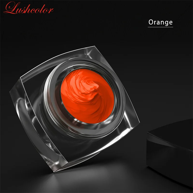 Luschcolor Orange Tattoo Pigment для микроблейдинга полуперманентный крем макияжа пигменты