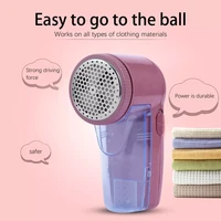 portable electric clothing lint pill remover sweater substances shaver machine to remove the pellets dry batteries not include
