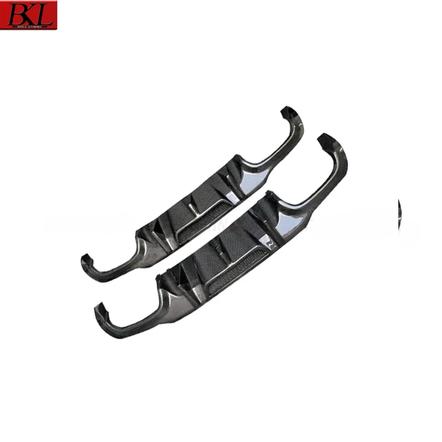 Для Mercedes Benz C Class W204 C63 C43 C200 C260 12-14 автомобильный задний бампер из углеродного