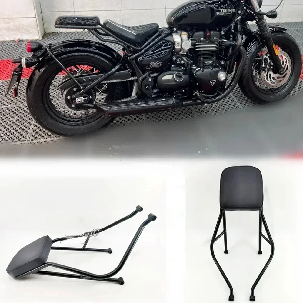 Коврик для заднего пассажирского сиденья Triumph Bonneville Bobber 2017 2018 2019 2020 2021 2022 2023 17 18 19 20