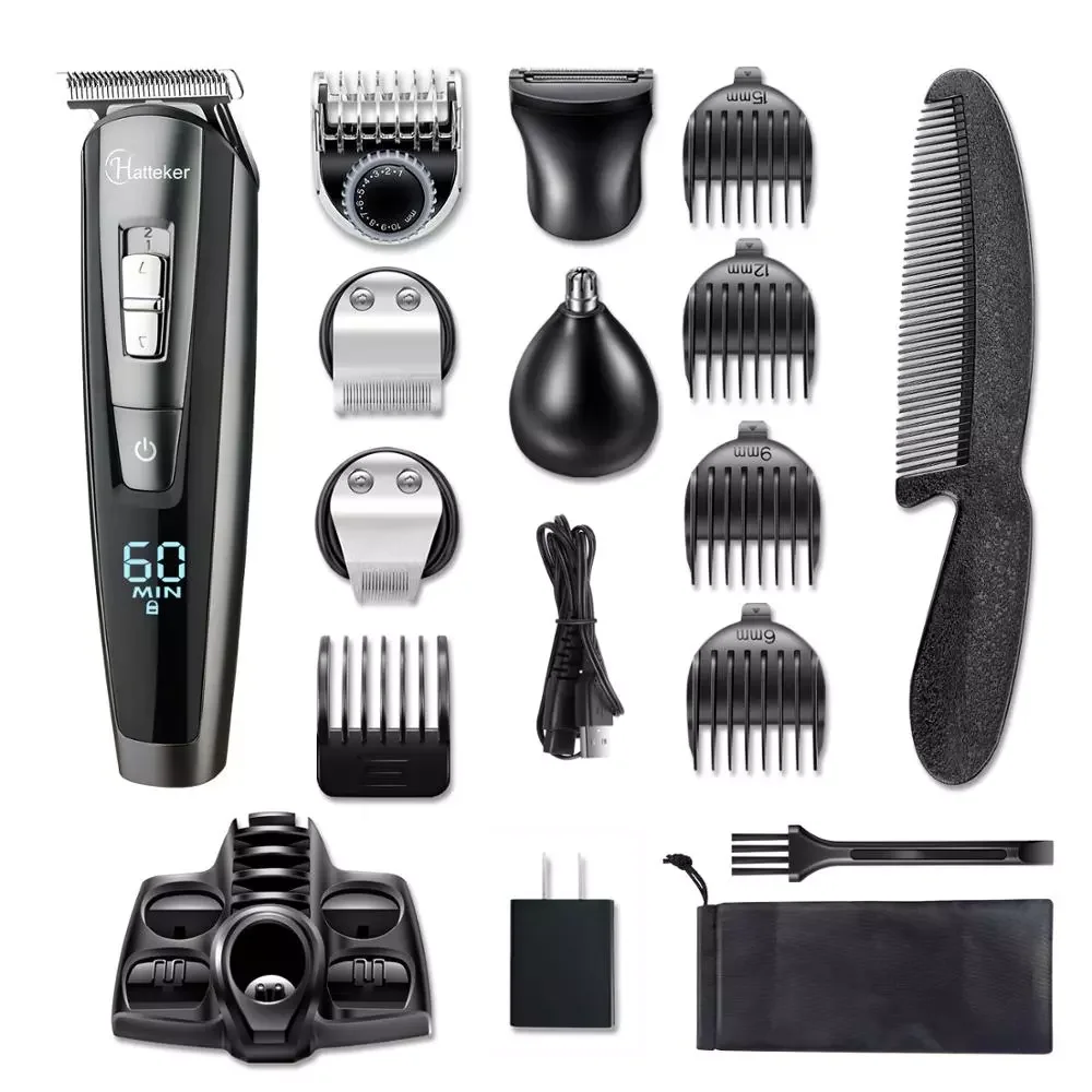 

NEW2023 Professional Hair trimmer Hair Cutting Machine 5 in1 Hair clipper Beard trimer for Men 58805 Body Haircut