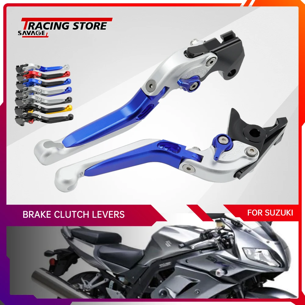 

Brake Clutch Levers For SUZUKI DL650 SV650 N/S GSX 600F 750F KATANA GSF400 RF600R RGV250 Motorcycle Folding Extendable Handle