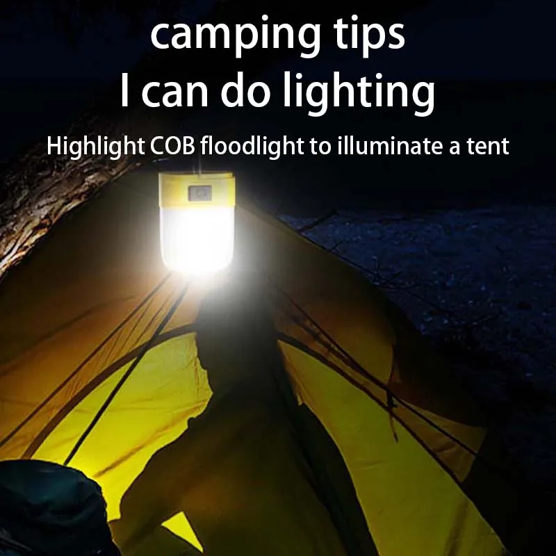 

Mini USB Rechargeable LED Pocket Light Outdoor Camping Camping Equipment Multifunctional Portable Camping Lights