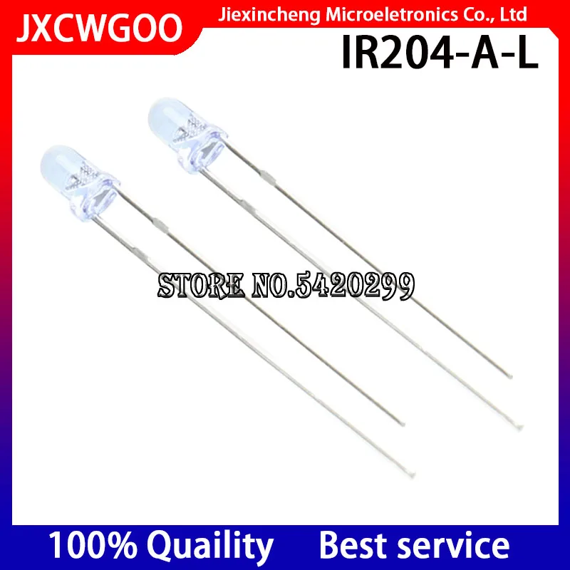 100 шт IR204-A-L IR204 3 мм Инфракрасный приемник новый оригинальный