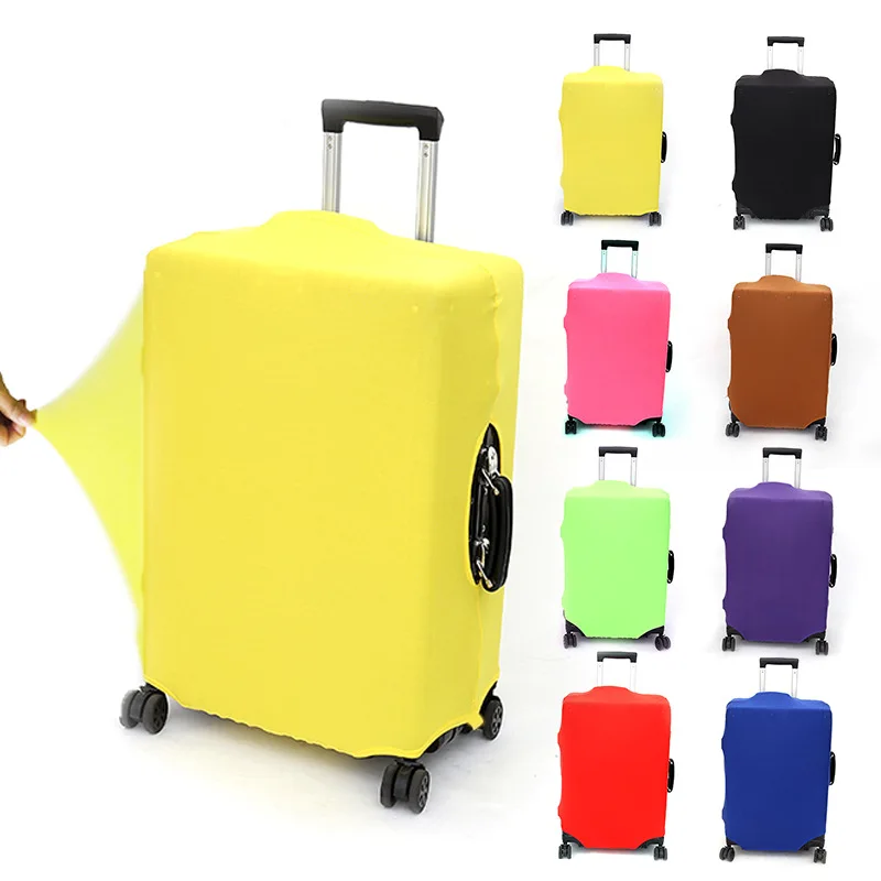 18 To 32 Inch Luggage Protective Cover Trolley Rolling Suitcase Cover Dust-proof Thickened High Elastic Cloth Travel Accessories