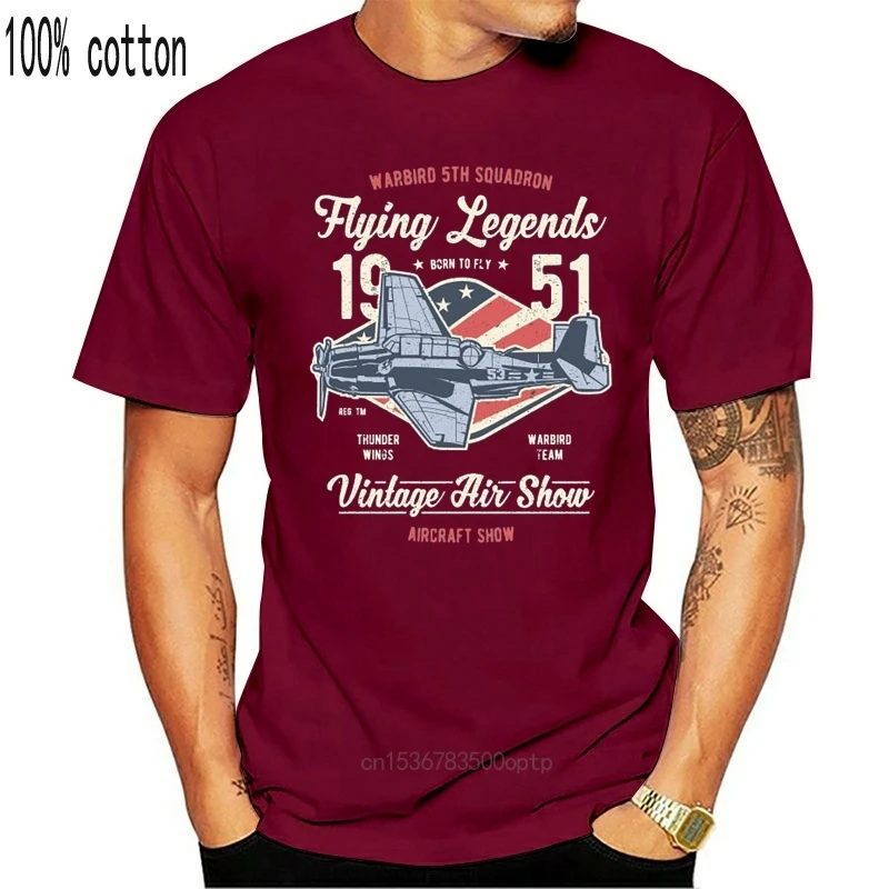 

Man Clothing Hot Sale New Men T Shirt Flying Legends T Shirt Airplane Raf Airforce USA Military Funny O Neck T Shirt