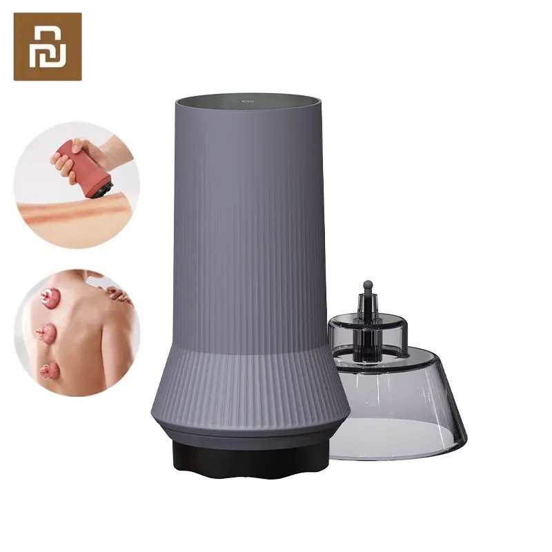 Zdeer Smart Electric Cupping Therapy Massager Set Gua Sha Suction Massage Neck Vacuum Cups Machine Scarping Red Light Therapy