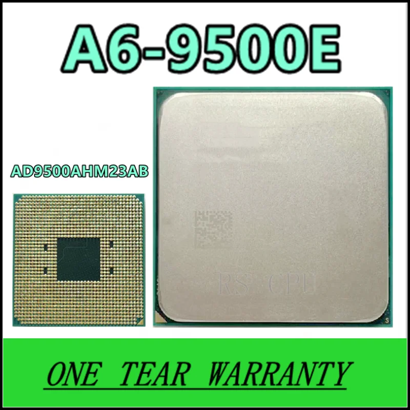 A6-9500E A6 9500E 3,0 ГГц 28 нм двухъядерный процессор 35 Вт Процессор AD9500AHM23AB разъем AM4 ассоциированный A6 9500