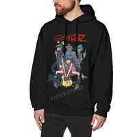 music band gorillaz hip hop hoodie sweatshirts harajuku creativity street clothes 100 cotton streetwear hoodies