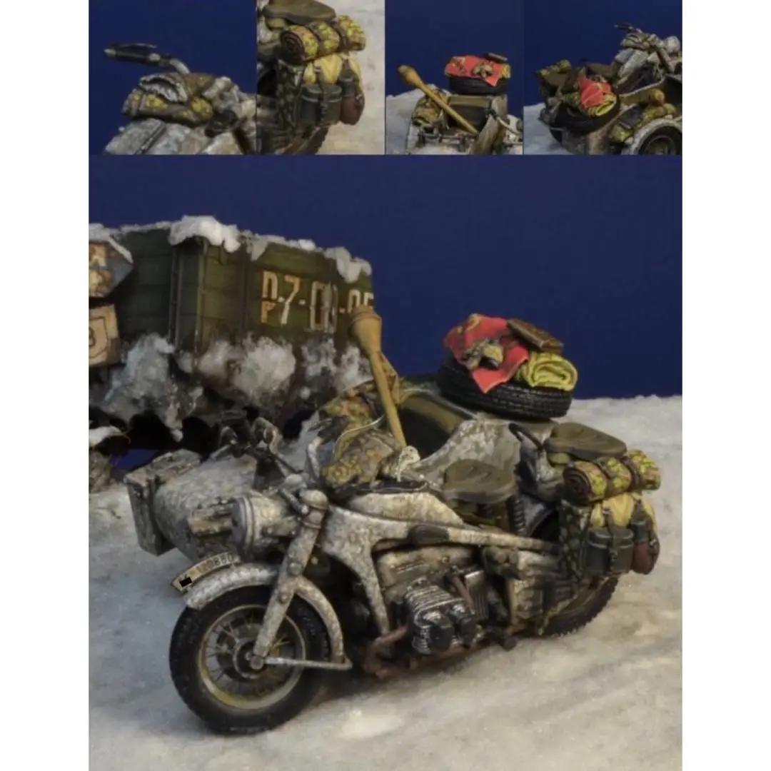 

Модель GK из смолы 1/35, без мотоциклов, Несобранных и неокрашенных комплектов