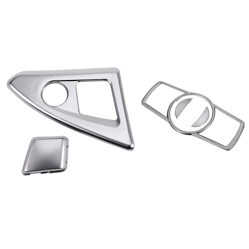 

Head Light Switch Button Sticker For Bmw 5 Series F10 2011-2014 & Center Console Armrest Button Cover Trim For BMW 5 F10