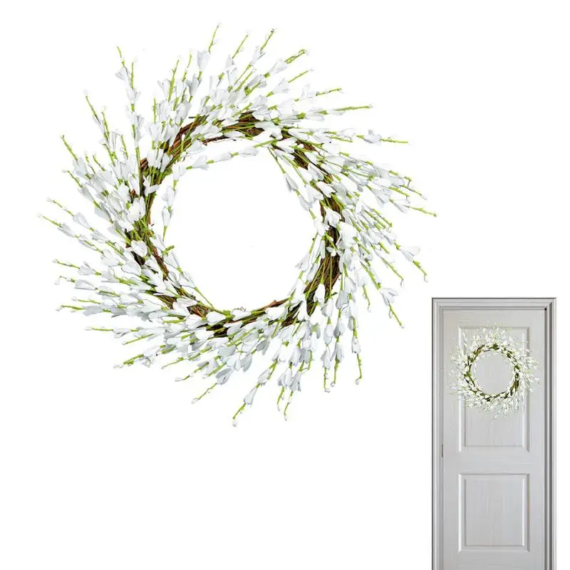 

Berry Ring Wreath Exquisite Easter Wreath With Flowers And Berry Winter Wreath For Wall Decor And Easter Wreath With Flowers And